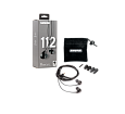 Shure SE112-GR-EFS Внутриканальные наушники вставки 25-17000 Гц, Max.SPL 105 дБ, 16Ом, один динамический драйвер. Серый